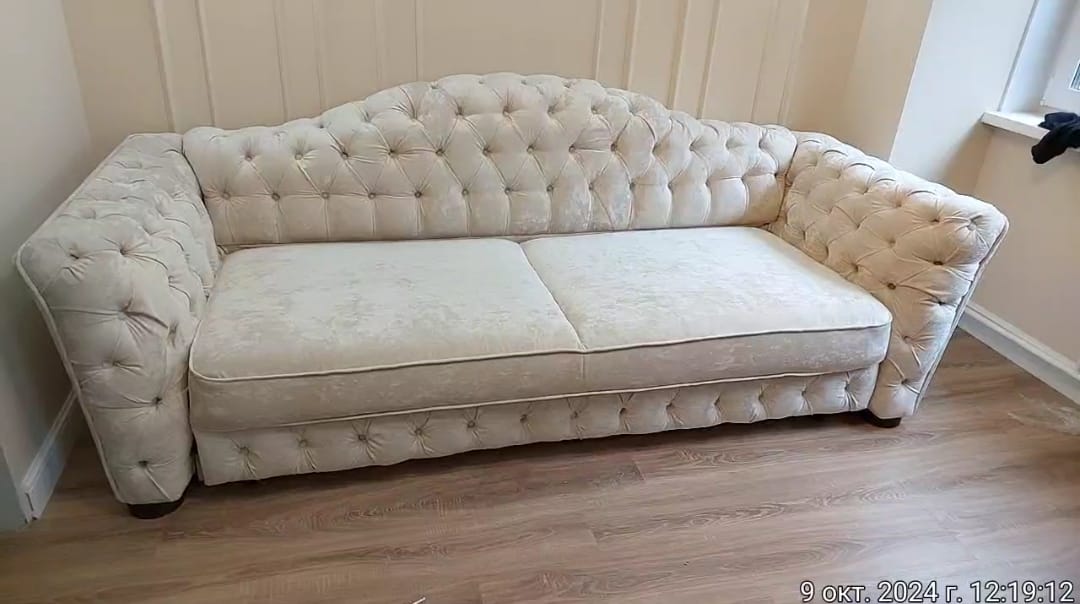 Замена обивки дивана на дому. Мценск